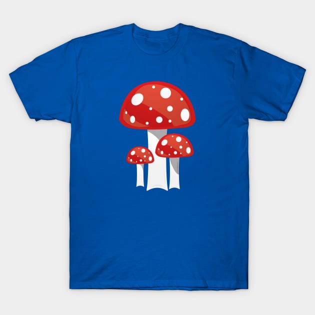 Mushroom vintage plante nature tree T-Shirt by KMLdesign